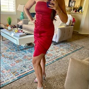 Red Marciano By Guess strapless dress XS